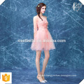 Hot Selling Pink Lace Short Puffy Sweetheart Mini Party Robe de bal du fabricant OEM